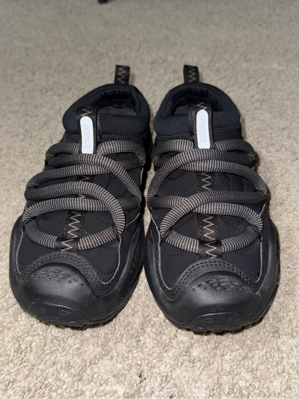 Hoka Ora Primo (feels like a 5-6 in women’s)!